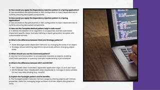 Design patterns Q&A | Important question and answers | PDF