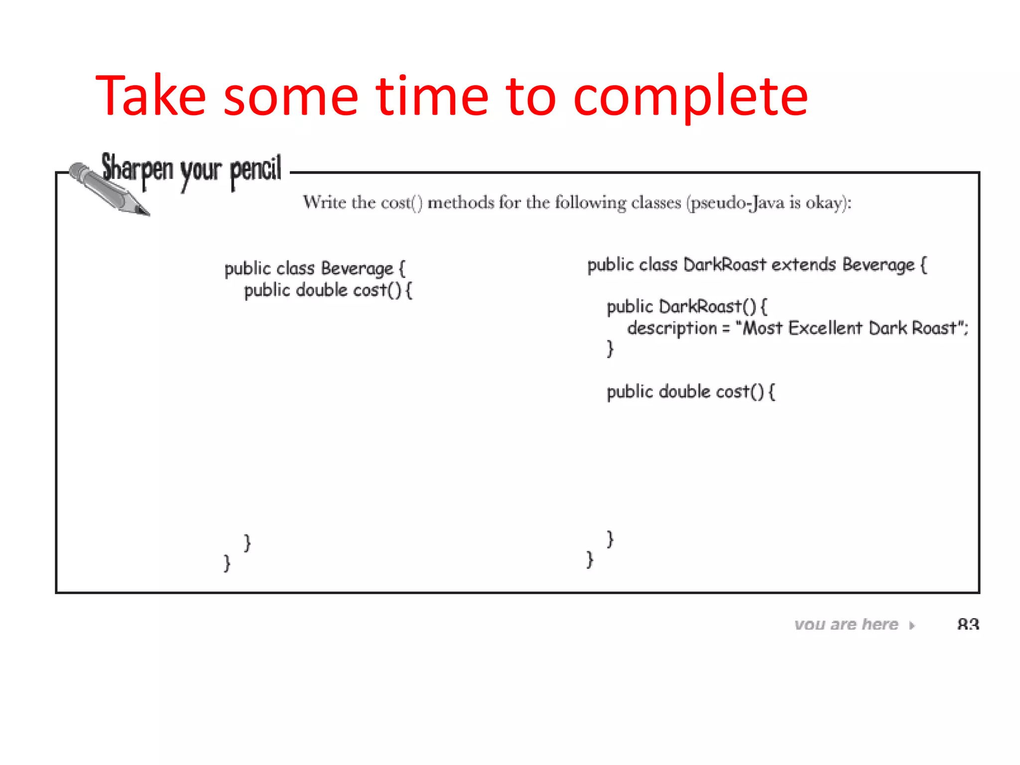 Take some time to complete
 