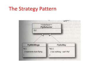 The Strategy Pattern
 