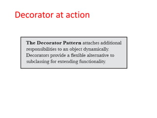 Decorator at action
 