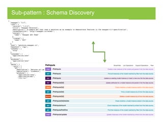Sub-pattern : Schema Discovery
 