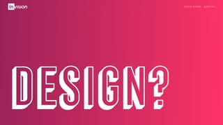 C H R I S AV O R E · @ E R O VA
Design?
 