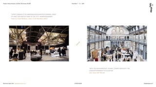 People’s History Museum, Left Bank, Manchester, M3 3ER November 7 – 11 / 2016
Book your space now: info@designpopup.com t. 01505 610252 designpopup.com
“SUPER EVENING AT THE ABERDEEN #DESIGNPOPUP OPENING. GREAT
TO HAVE THIS KIND OF EVENT IN THE CITY! #HAPPYDESIGNERS”
Tweet by Covell Matthews, visitors to the Aberdeen edition
“WITH THE #DESIGNPOPUP, DOUBLE S EVENTS BROUGHT THE
LONDON EXPERIENCE TO GLASGOW”
John Taylor, MD Tilecraft
 