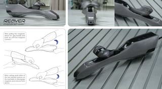 After pulling the magnetic
sleeve on, grip handle and
push up until the magnets
connect.




After cutting, push either of
the two release buttons on
the backside to disengage
magnets and remove from
sleeve
 