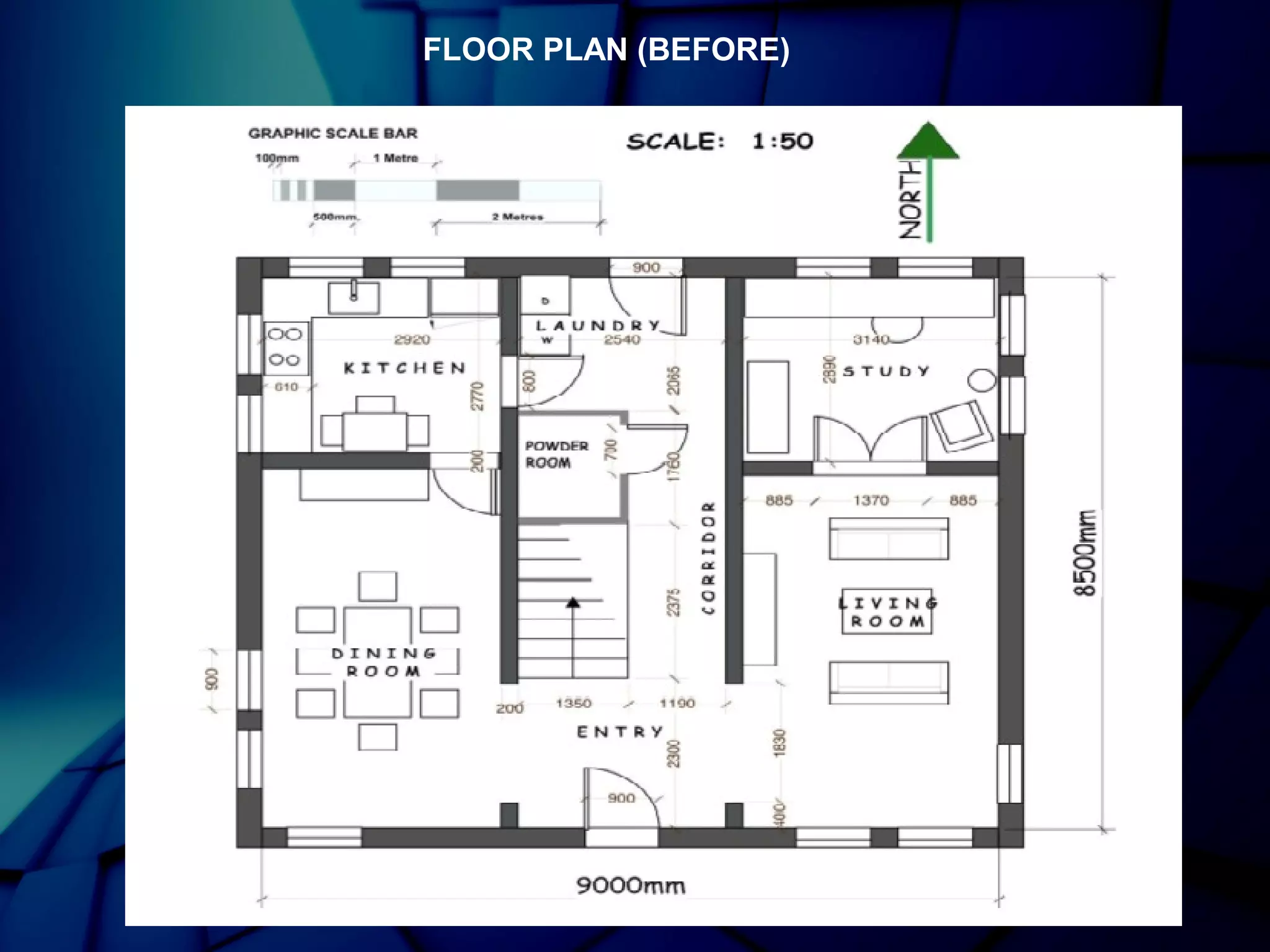 FLOOR PLAN (BEFORE)
 