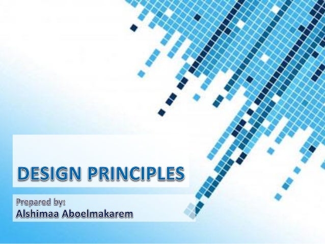 Design Principles And Architecture