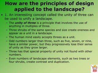 Design Principles Unity Landscape Design Principles.ppt
