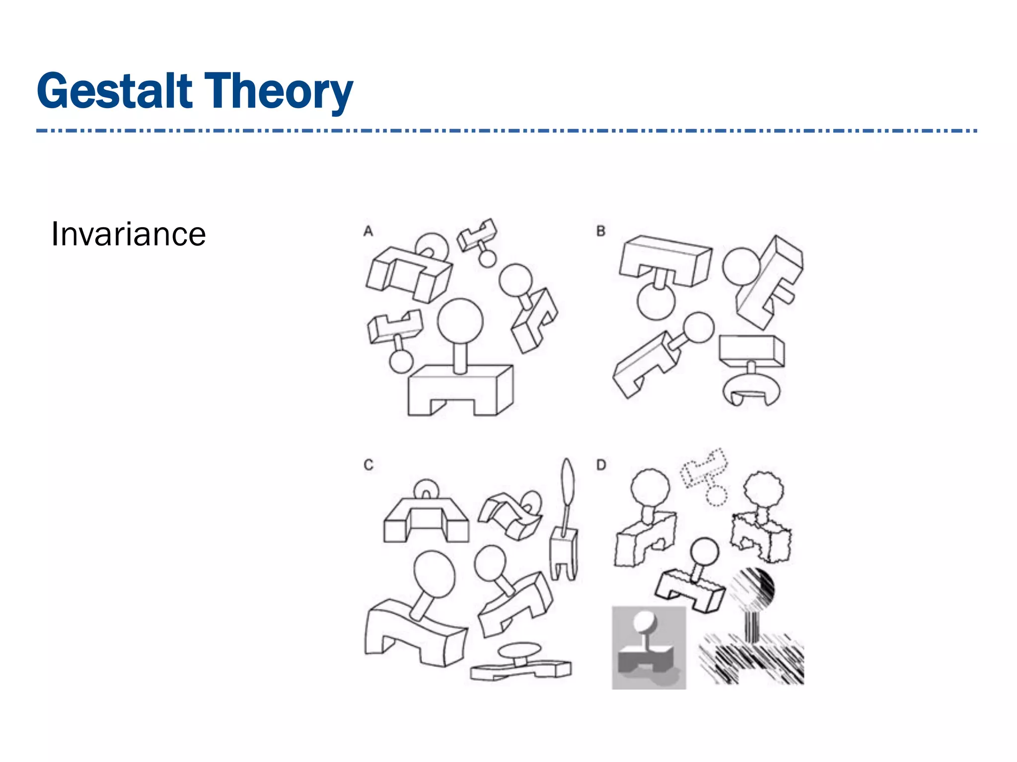 Gestalt Theory
Invariance
 