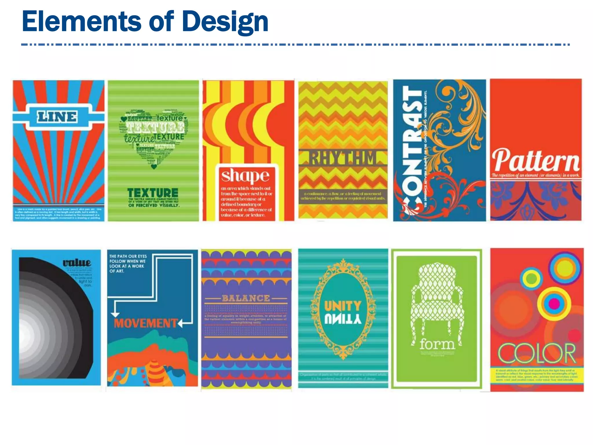 Elements of Design
 