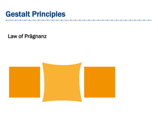 Gestalt Principles
Law of Prägnanz
 