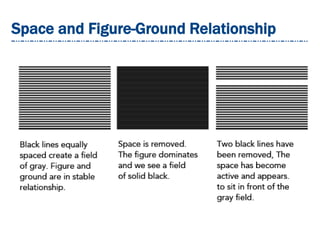 Space and Figure-Ground Relationship
 