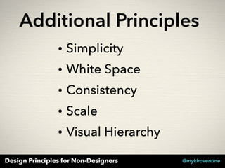 Design Principles for Non-Designers | PDF