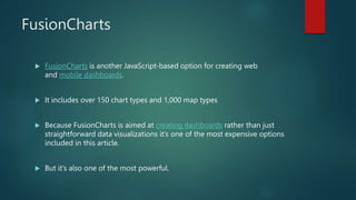 Fusion Charting Design Principles in Data Visualization and Tools | PPTX