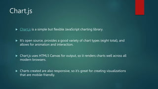 Design Principles in Data Visualization and Tools | PPTX