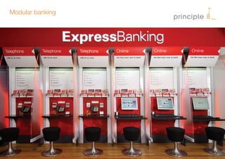 Modular banking
 