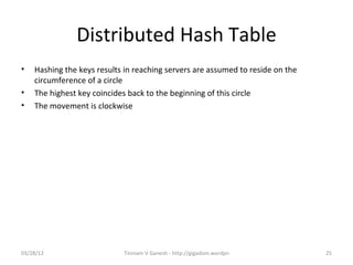 Design principles of scalable, distributed systems | PPT