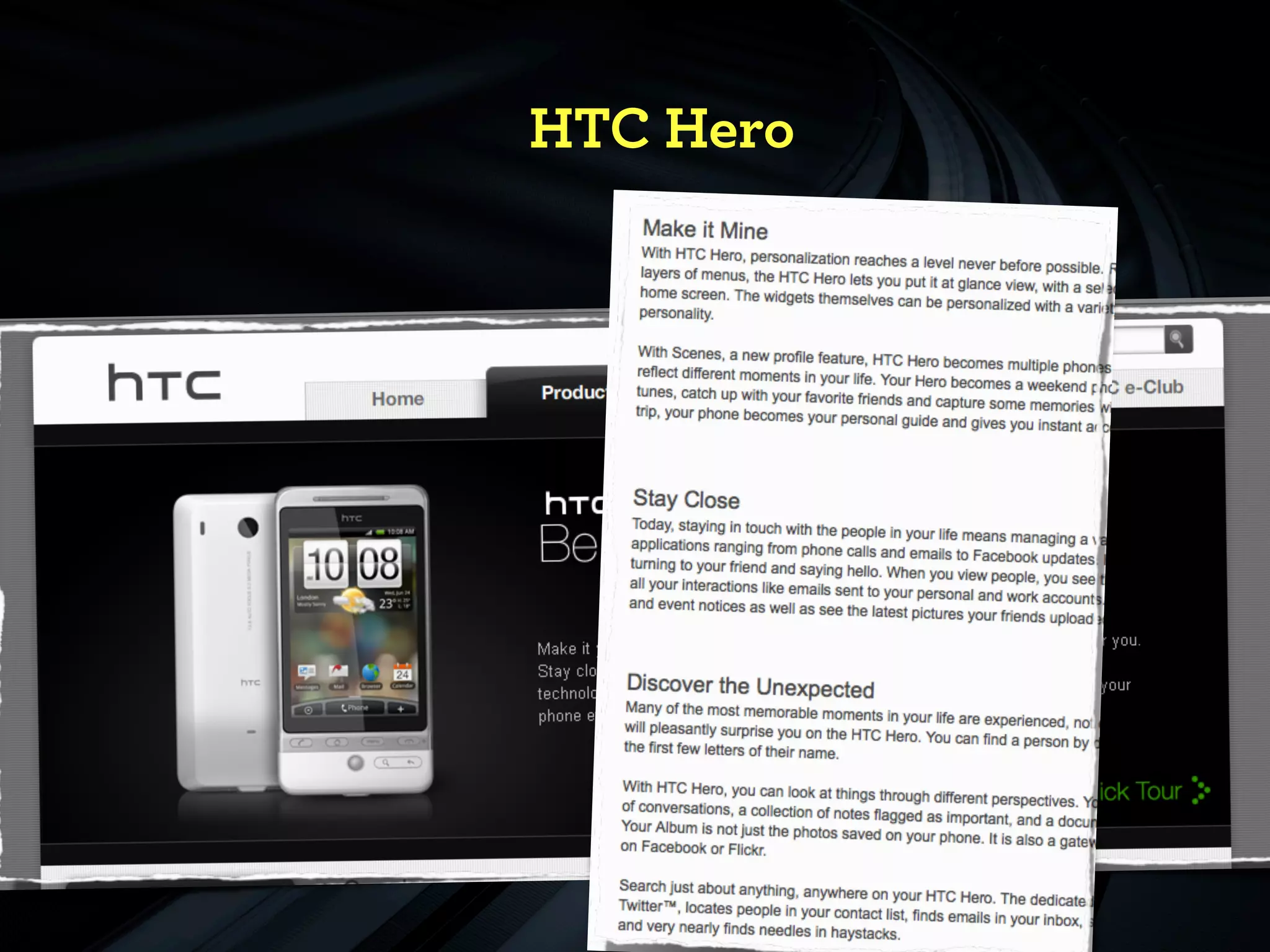 HTC Hero
 