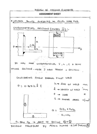 DESIGN OF MACHINE ELEMENTS DESIGN PROCEDURE | PDF