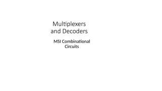 Design procedure and Implementing Boolean function with MUX.pptx