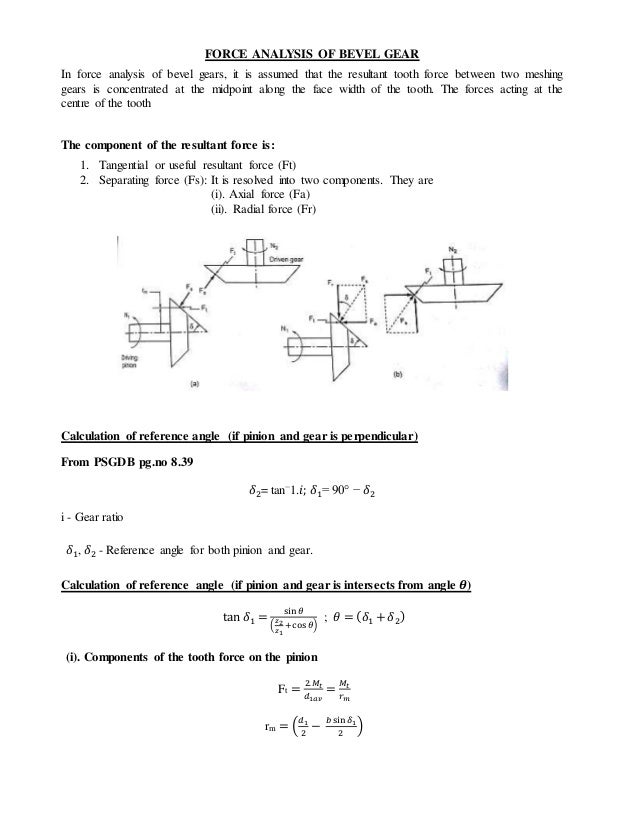 Design Procedure Of Helical Gear