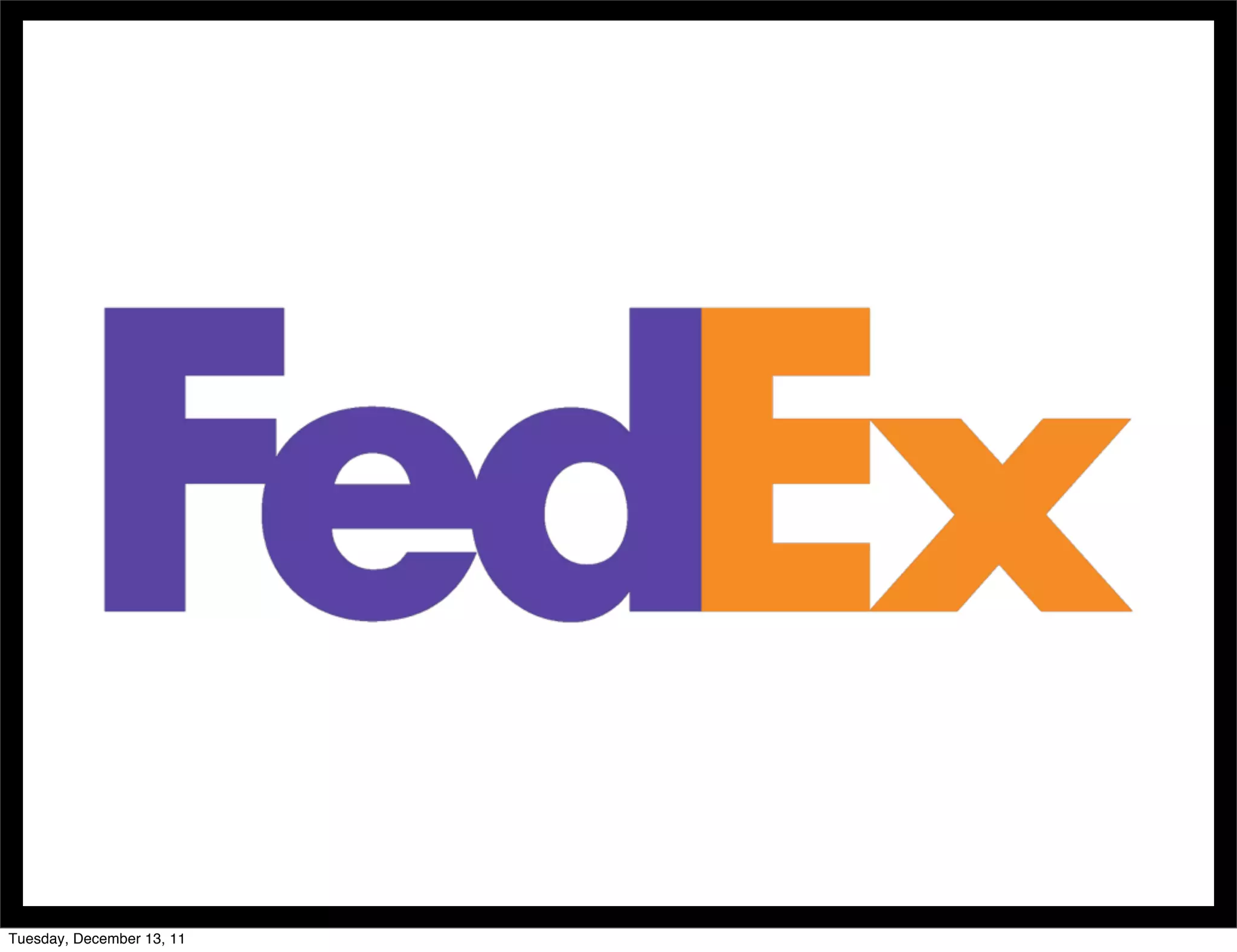 Tuesday, December 13, 11
 