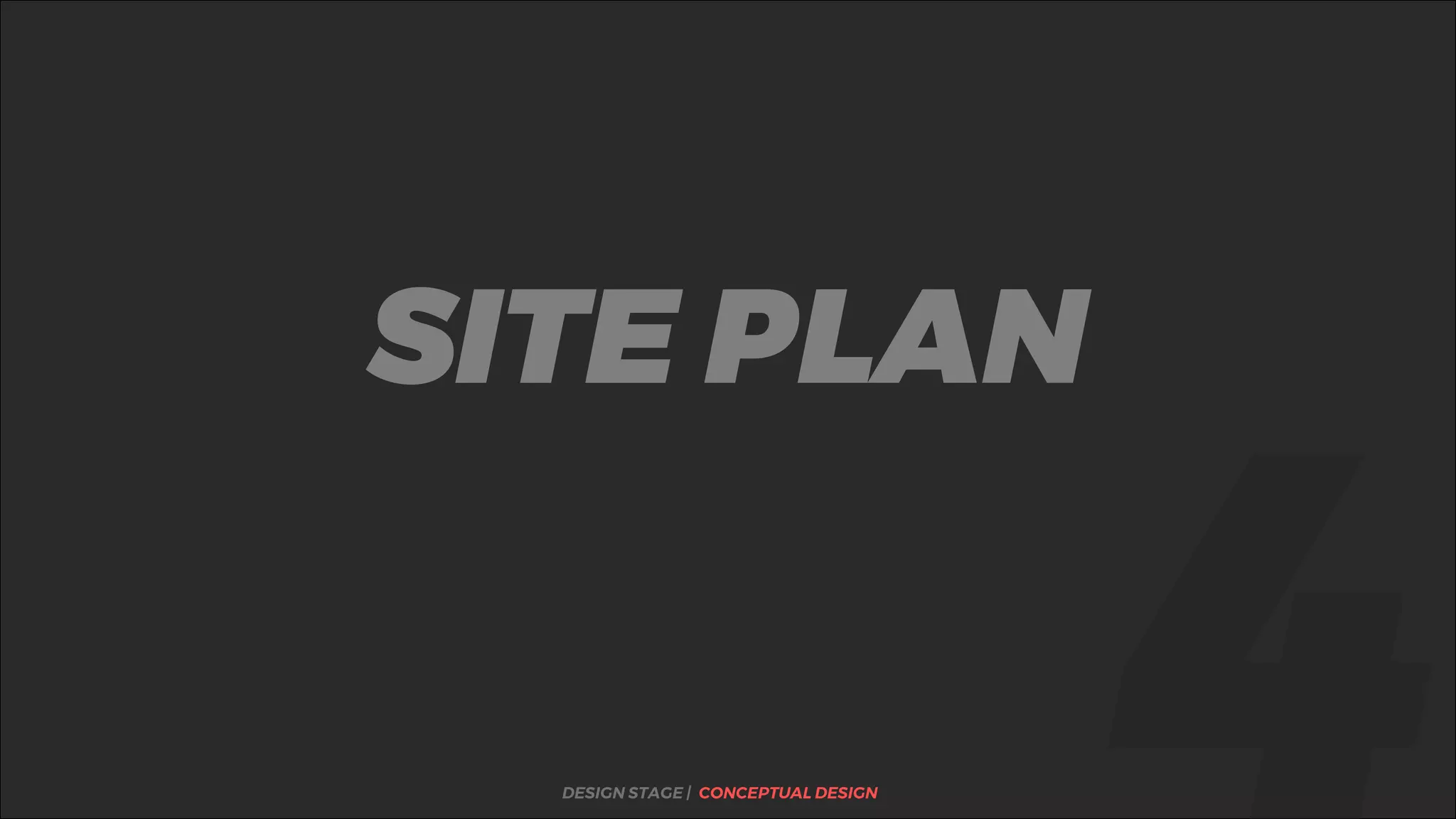 %SITE PLAN
DESIGN STAGE | CONCEPTUAL DESIGN
 