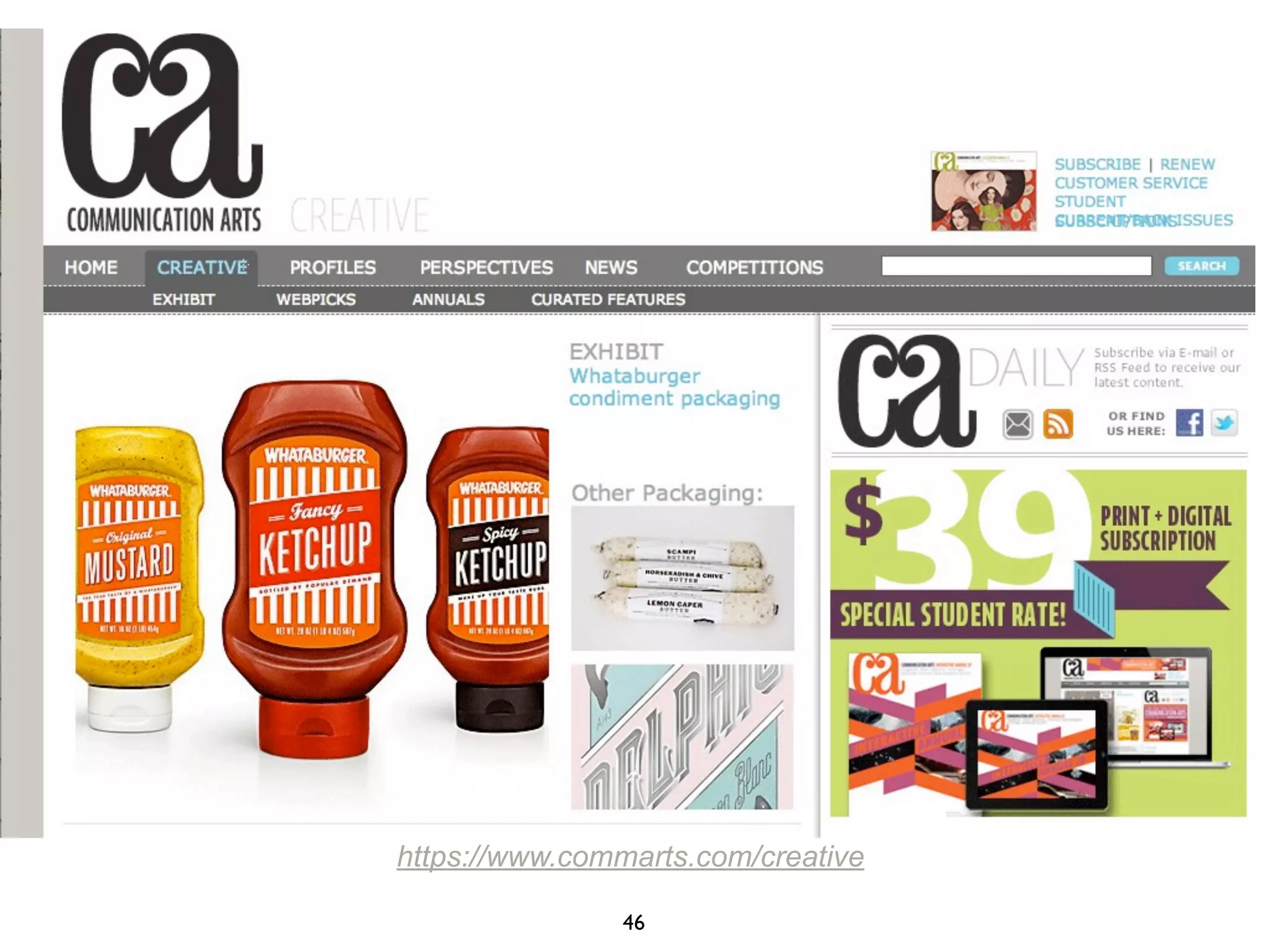 46
https://www.commarts.com/creative
 