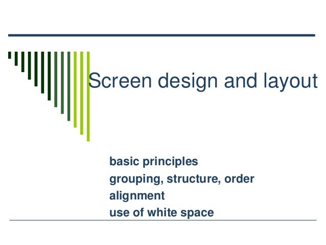 Basic Web Design Principles White Space Basic Web Design Principles White Space