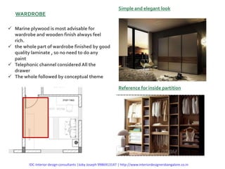Interior Design proposal | PPSX