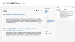 blog redesign (2016)
 