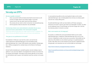 Pagina 38
STP’s Pagina 4/5
Vervolg van STP’s
Wat zijn mogelijke obstakels?
1. Onze concurrentie heeft een betere band heeft met de leraren op dit
moment en krijgen daarom de voorkeur krijgen in excursies.
2. Leraren kunnen maar een select aantal excursies uitkiezen.
3. Het ontwerp dat we creëren vinden de docenten niet educatief genoeg.
4. De 5D projecties vinden de docenten niet aantrekkelijk.
Positionering: Zoeken naar onderscheidende onderdelen die jou van je
concurrent kunnen onderscheiden of de meerwaarde meegeeft.
‘Positioning requires thinking about your target customer and your competition. You
work out how you are different and then try to sum this up in your positioning.’
Hoe gaan we ons positioneren in de markt?
De Zuiderkerk in Enkhuizen is een kerk die uniek is, een kerk die de
oudste eikenhouten plafondschilderingen tot zijn beschikking heeft,
plafondschilderingen die in totaal 1300 vierkante meter bevatten. Schilderingen
die in 1485 zijn aangebracht en verhalen bevat uit het Oude en het Nieuwe
testament.
De kerk heeft de beeldenstorm overleeft waardoor de kerk zichtbaar intact is
gebleven in zijn oude staat. Beleef in de Zuiderkerk het verhaal van de kerk met
de nieuwste technologieën. Technieken als 5D worden gebruikt om het verhaal
van de Zuiderkerk weer te geven. De Zuiderkerk vertelt zijn verhaal in de nieuwe
tijd.
In onze positionering willen we dus vooral gebruik maken van de unieke
plafondschilderingen, dat is de belangrijkste factor die bij ons ontwerp speelt
ook wel onze ‘unique selling point’.
De plafondschilderingen willen we doormiddel van 5D beter weergeven,
elementen als visueel en geuren gaan daarin een belangrijke rol spelen. Zo willen
we de doelgroep terug in de tijd brengen van hoe het vroeger was in de kerk.
Een beleving creëren in de kerk is ons doel.
Wat is onze waarde voor de doelgroep?
De waarde en uniekheid die we bij de Zuiderkerk hebben zijn de oudste
plafondschilderingen in Nederland. Plafondschilderingen die je niet zo snel
zult zien in Nederland en zeker niet bij onze concurrenten. Doormiddel van het
gebruik van 5D prikkelen we de scholieren genoeg om ze geïnteresseerd te
houden. Niet alleen leren we de scholieren bij wat de kerk in Nederland heeft
doorgemaakt, ook interacteren we met ze doormiddel van technologie.
https://www.mindtools.com/pages/article/stp-model.htm
https://corporatefinanceinstitute.com/resources/knowledge/strategy/market-
positioning/
 