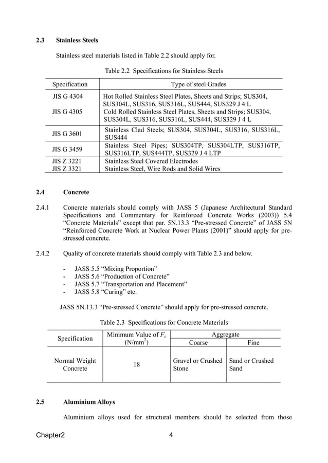 Design for storage tank
