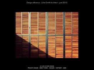 Design Reference Julien Smith June 2010