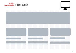 21
Design
Responsively The Grid
 