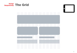 26
Design
Responsively The Grid
 