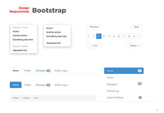 52
Design
Responsively Bootstrap
 
