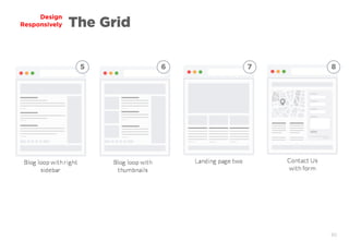 60
Design
Responsively The Grid
5 6 7 8
 