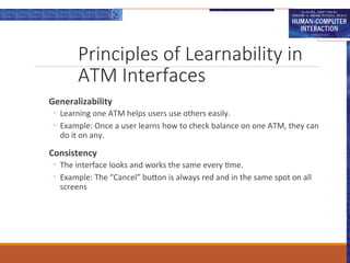 Learnability Examples Design Rule in Human computer Interaction with Example | PPT