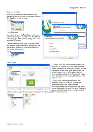 Rule Reference Design rules reference | PDF