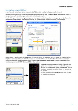 Design rules reference | PDF