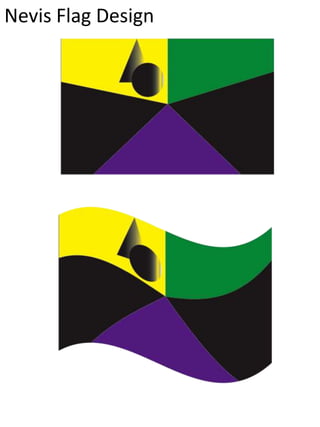 Nevis Flag Design
 