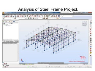 Analysis of Steel Frame Project.