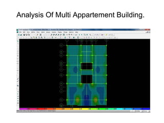 Analysis Of Multi Appartement Building.