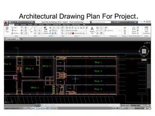 Architectural Drawing Plan For Project.