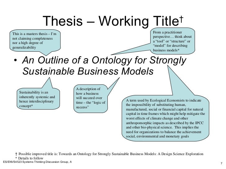 social science thesis examples