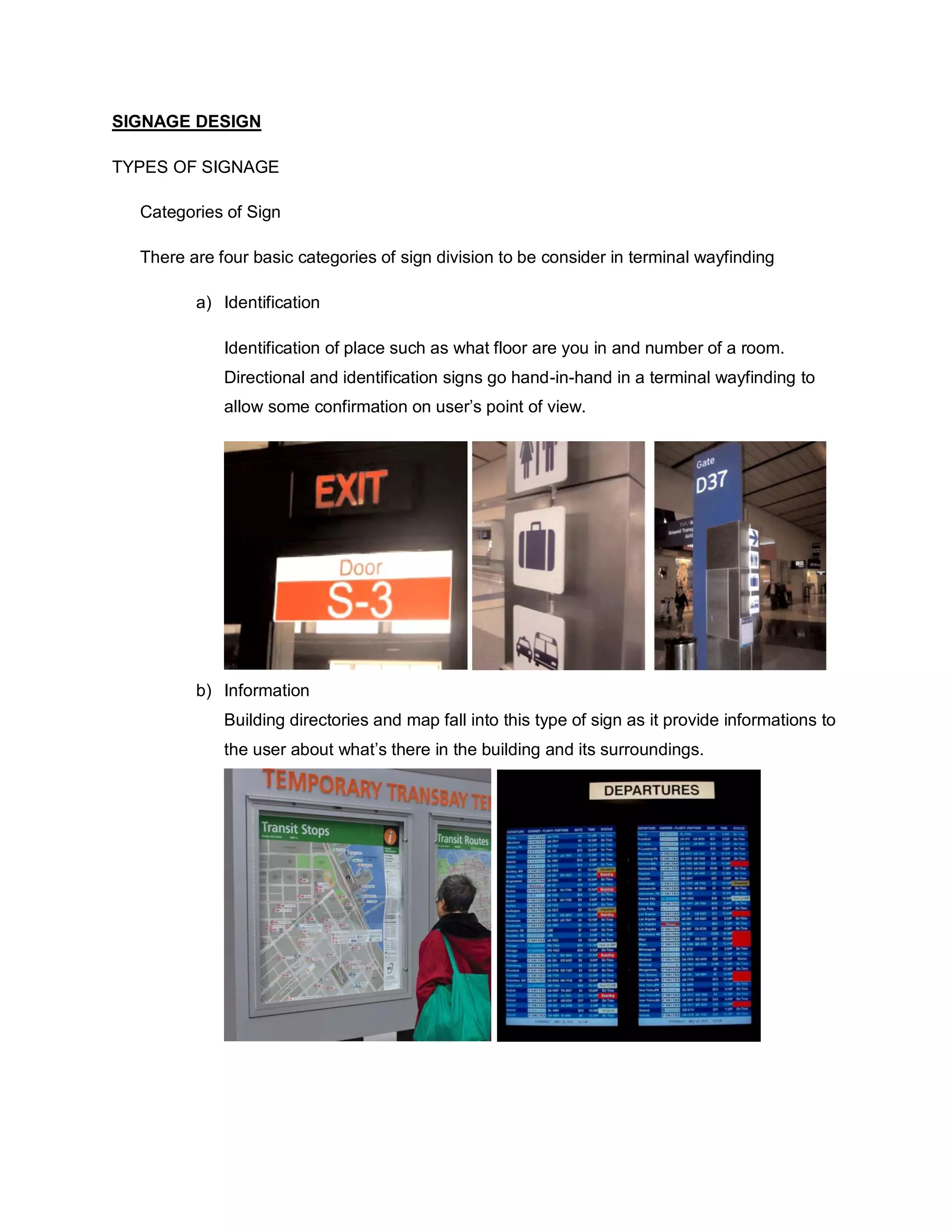 Signage Design | PDF
