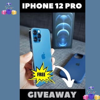 iPhone 12 giveaway 