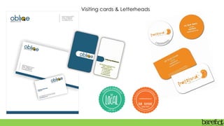 Visiting cards & Letterheads
 