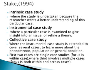 Designs in Qualitative Research | PPTX