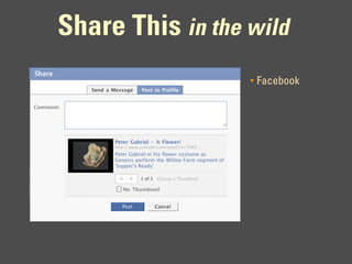 Share This in the wild
                  •   Facebook
 